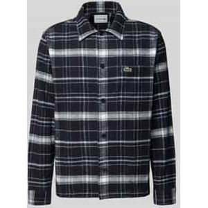 Oversized overhemdjack van puur katoen, model '6CG'