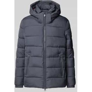 Gewatteerd jack met labeldetail, model 'BORIS’