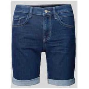 Slim fit jeansbermuda in 5-pocketmodel