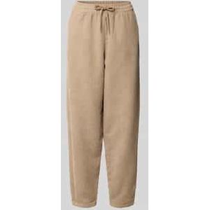 Tom Tailor Denim - Corduroy - Damesbroek - Effen - Barrel Fit - High Waist - Enkellang