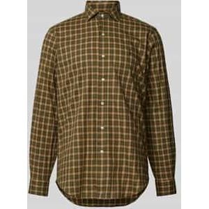 Regular fit vrijetijdsoverhemd met haaikraag