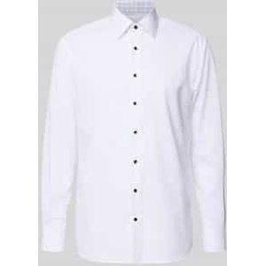 Modern fit zakelijk overhemd met knoopsluiting