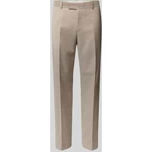 Regular fit pantalon met riemlussen, model 'Melwin2'