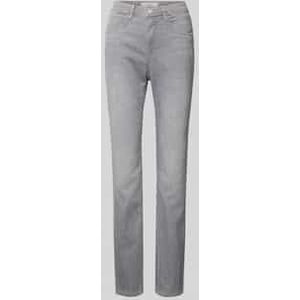 Slim fit jeans met riemlussen, model 'STYLE.MARY'