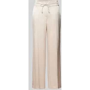 Straight leg broek met tunnelkoord