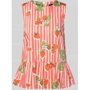 Blouseshirt met peplum