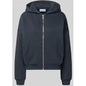 Oversized sweatjack met capuchon