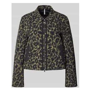 Regular fit blazer met ritssluiting