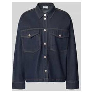 Overhemdblouse met knoopsluiting