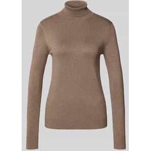 Slim fit shirt met lange mouwen van viscosemix, model 'Morla'