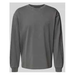 Carhartt WIP - Terrestrial - Lange Mouwen T-shirt - Grijs - Katoen