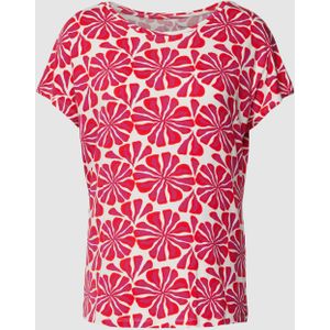 T-shirt met grafisch all-over motief