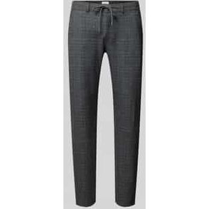 Stoffen broek met tunnelkoord, model 'Phil'