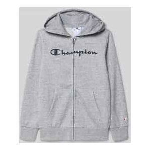 CHAMPION - Sweatjack - Katoenmix - Regular Fit - Met Capuchon
