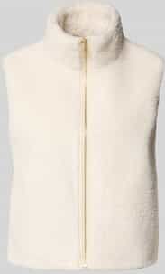 Outdoor Gilet - Teddyvest - Pluche - Met Rits en Opstaande Kraag