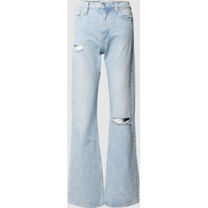 Bootcut jeans in destroyed-look, model 'AUTHENTIC'