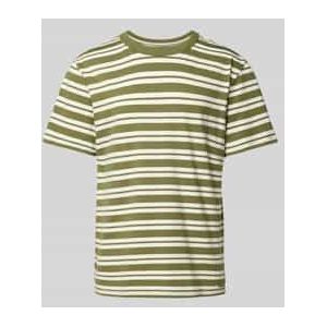 T-shirt met streepmotief, model 'AKKIKKI'