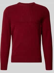 Brax - Model 'Rick' - Gebreide Pullover - Wolmix - Regular Fit