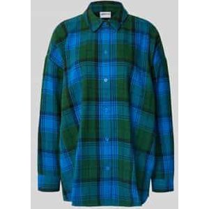 Relaxed fit overhemdblouse met manchetten