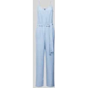 Jumpsuit met strikceintuur, model 'MELONY'
