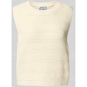 Gebreide top met structuurmotief