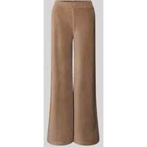 Corduroy broek met steekzakken en elastische band