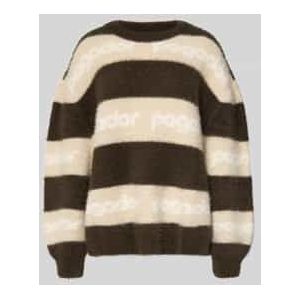 Oversized gebreide pullover van effectgaren, model 'VINCENZA'