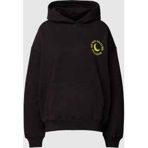 Oversized hoodie met logoprint, model 'EKNE'