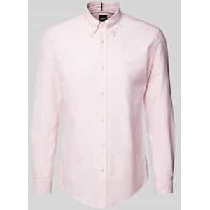 Regular fit zakelijk overhemd met button-downkraag, model 'Roan'