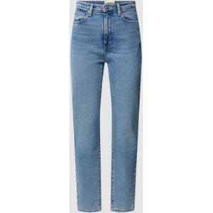 Slim fit jeans met labelpatch, model 'LEJAANI'