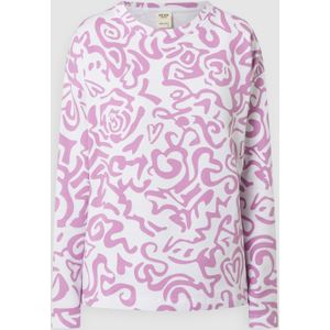 Sweatshirt met dierenprint