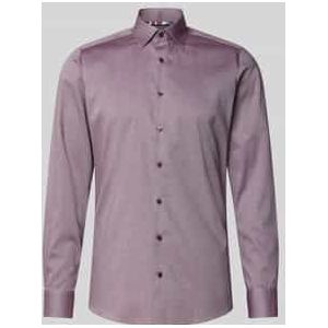 OLYMP - Level Five - Overhemd - Bordeauxrood - Body Fit - New York Kent