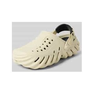 Huisschoenen met labeldetail