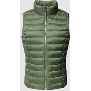 Bodywarmer met opstaande kraag