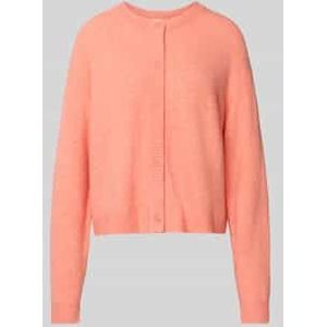 Oversized gebreid jack met knoopsluiting, model 'DAMSVILLE'