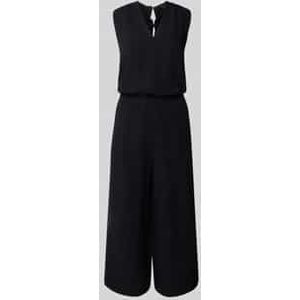 Jumpsuit van een mix van viscose en linnen, model 'Cedira'