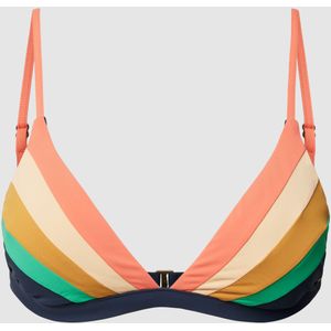Bikinitop in colour-blocking-design, model 'DAY BREAK'