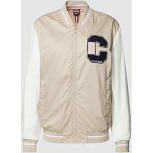 Collegejack met labelpatch