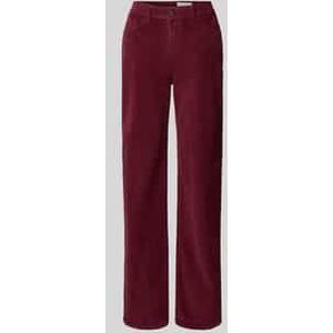 Straight fit corduroy broek, model 'OLANDA'