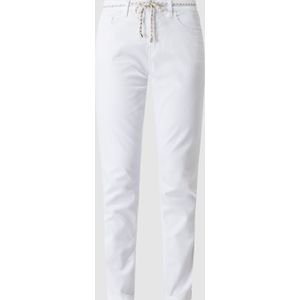 Relaxed fit jeans met stretch, model 'Masha'