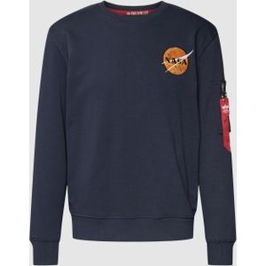 Sweatshirt met motiefprint, model 'NASA'