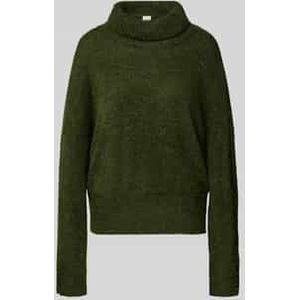 Regular fit gebreide pullover met alpaca, model 'IHKAMARA'