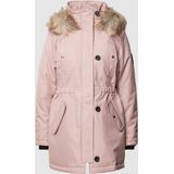 Parka met imitatiebont, model 'IRIS'