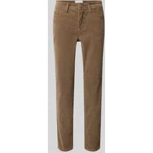 Corduroy broek in verkorte pasvorm, model 'PIPER CROPPED'