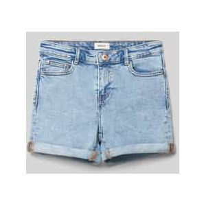 Korte jeans in 5-pocketmodel, model 'PHINE'