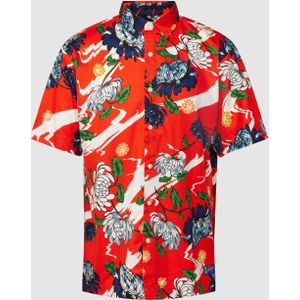 Regular fit vrijetijdsoverhemd met kentkraag, model 'VINTAGE HAWAIIAN'