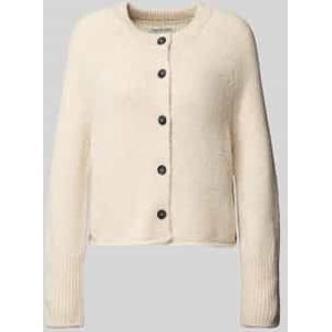 Marc O'Polo - Loose Fit Cardigan - Effen - Scheerwolmix