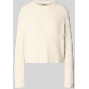 Gebreide pullover met structuurmotief