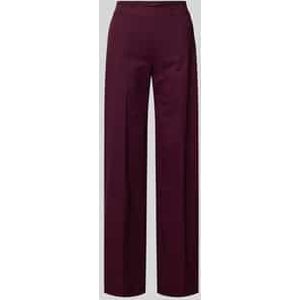 Broek met elastische band en steekzakken