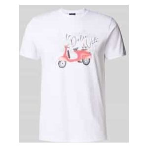 T-shirt met motiefprint